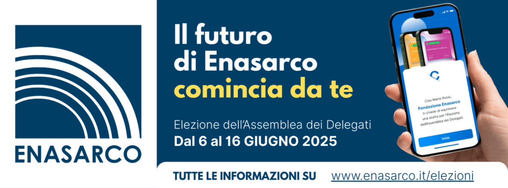 Votazioni Enasarco 2025 – Dal 6 al 16 giugno