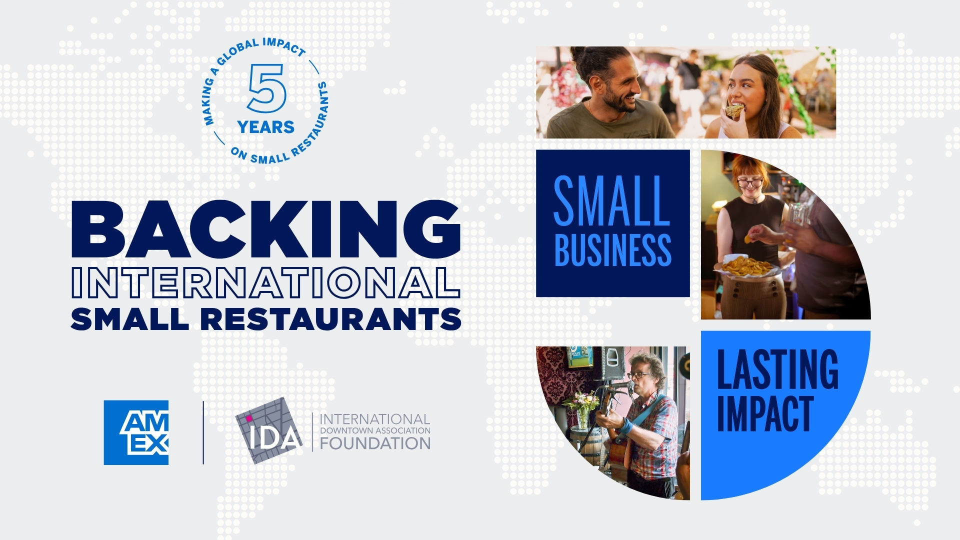American Express e IDA Foundation lanciano per la prima volta in Italia Backing International Small Restaurants, il programma a sostegno della crescita dei ristoranti indipendenti  e delle comunità locali